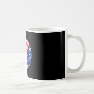Taza De Café Béisbol bandera americana 4 de julio niños hombres