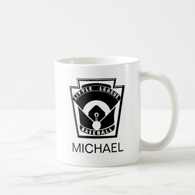 Taza De Café Béisbol de la liga pequeña (Derecha)