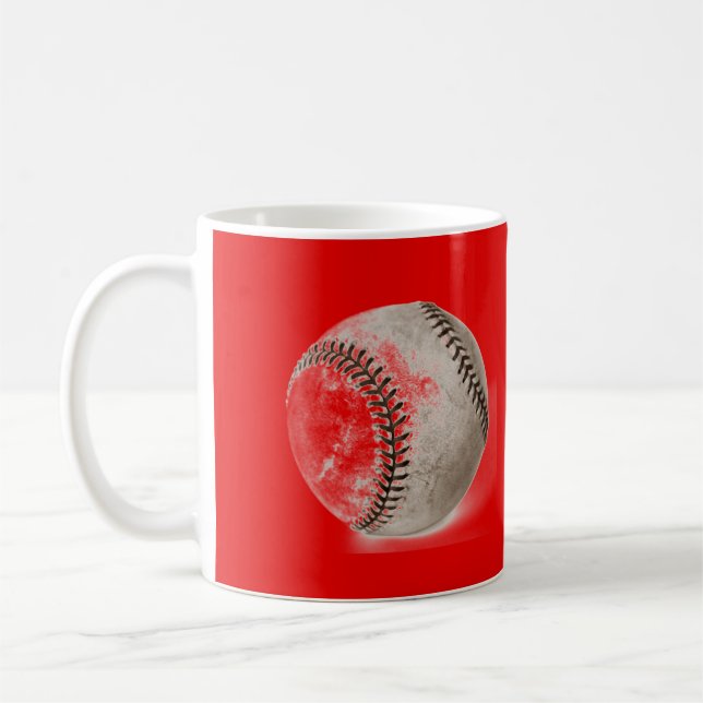 Taza De Café Béisbol Red Pop (Izquierda)