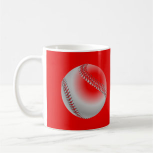 Taza De Café Béisbol Red Pop