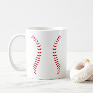 Taza De Café Béisbol Stitch