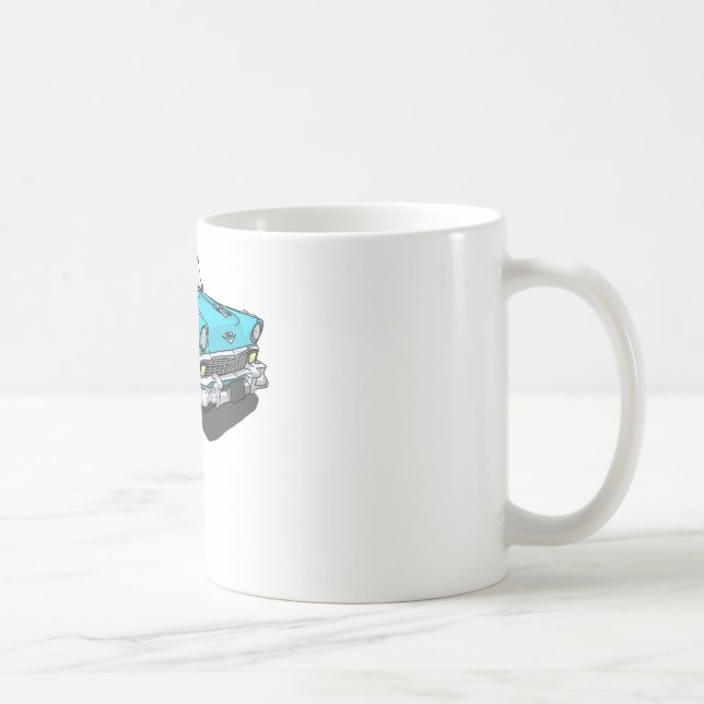 Taza De Café Bel Air de Chevy - azul (Derecha)