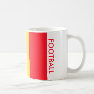 TAZA DE CAFÉ BÉLGICA FÚTBOL