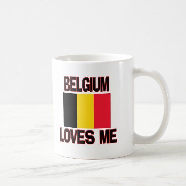 Taza De Café Bélgica me ama (Derecha)