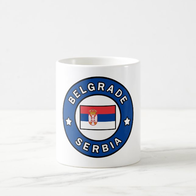 Taza De Café Belgrado Serbia (Centro)