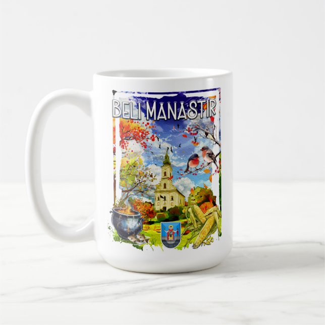 Taza De Café Beli Manastir (Izquierda)