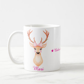 Taza De Café Believe in the Magic - Reindeer Christmas Mug