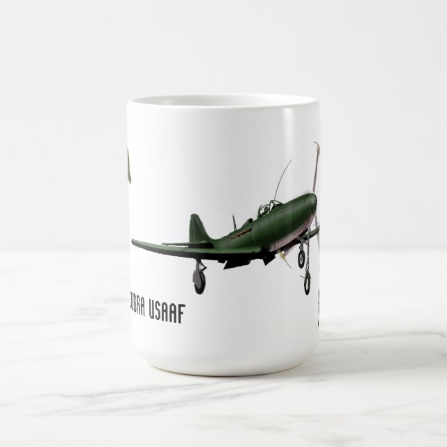 Taza De Café Bell Airacobra P39 (Centro)
