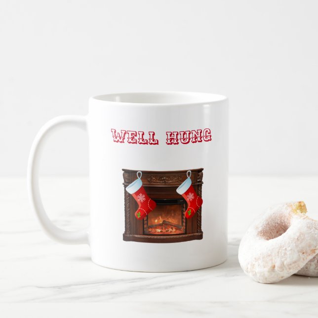 TAZA DE CAFÉ BELL HUNG HOLIDAY MUG (Con donut)