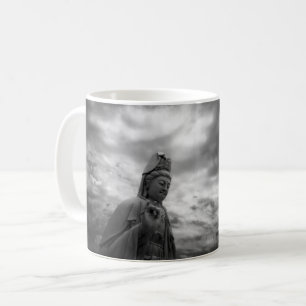 Taza De Café Bella Artes de estatua de Kuan Yin