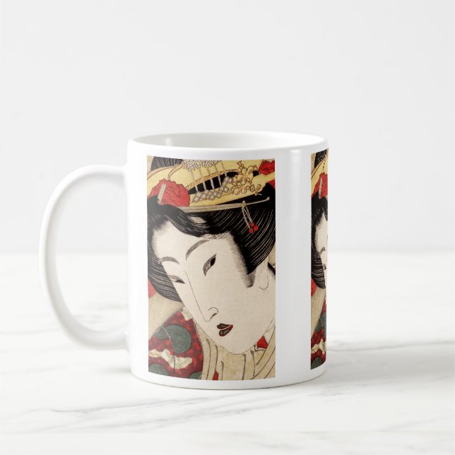 Taza De Café Bella Artes Geisha de Japón (Izquierda)