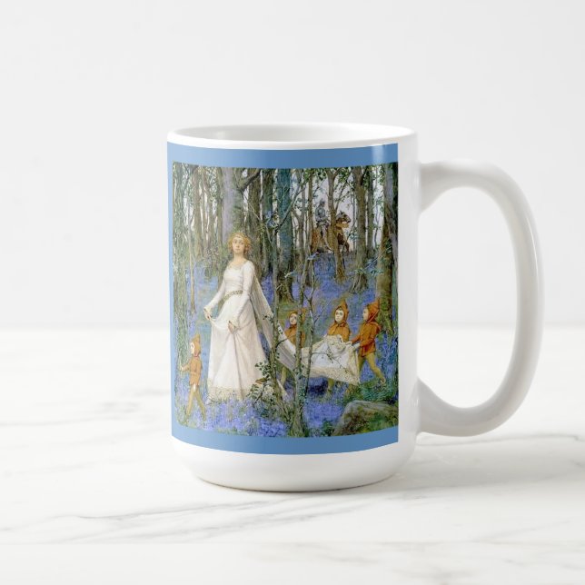 Taza De Café Bella Artes Mug de Princesa y Haflings (Derecha)