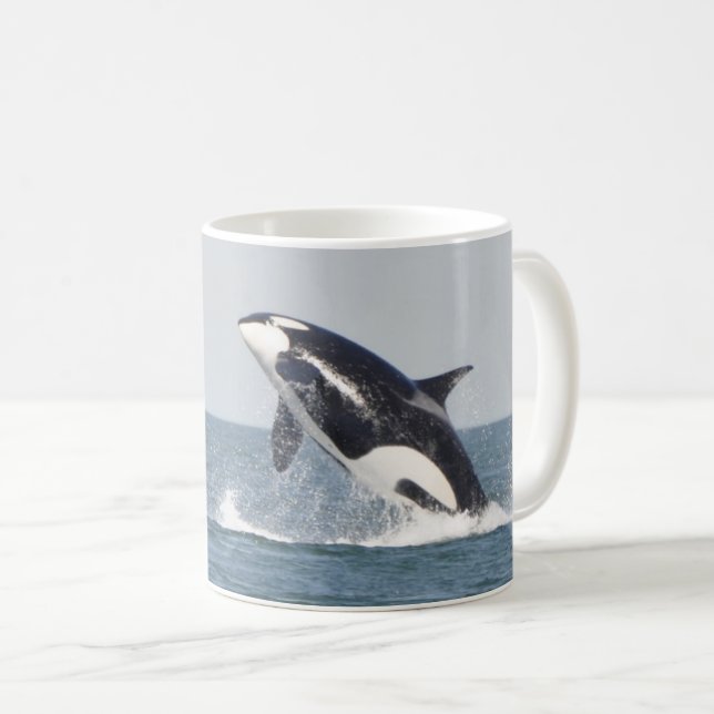 Taza De Café Bella ballena asesina (Anverso derecho)