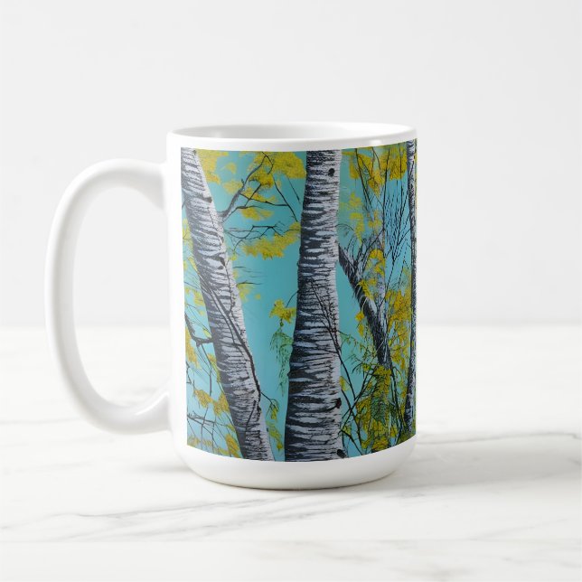 Taza De Café Bella Birch de Verano (Izquierda)