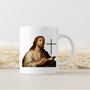 Taza De Café Bella Cruz de Jesús - Religioso Cristiano