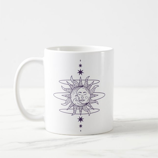 Taza De Café Bella danza Sun N Moon (Izquierda)