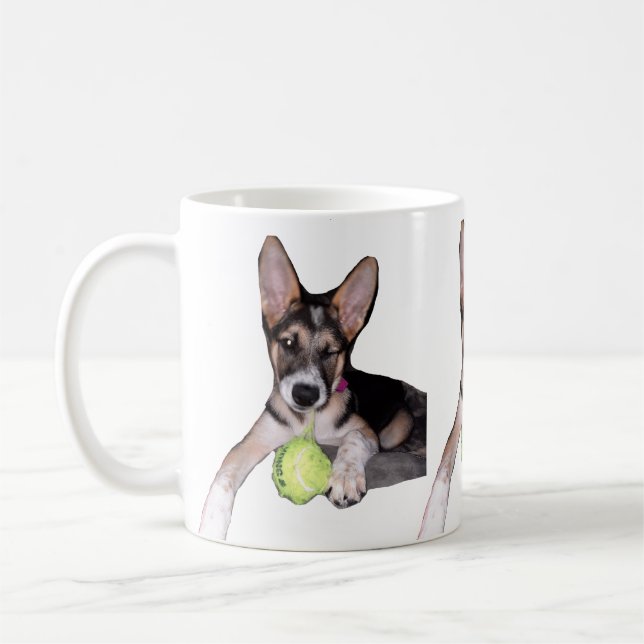 Taza De Café Bella Puppy con Ball (Izquierda)