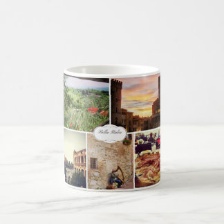 Taza De Café Bella recuerdo de Italia, Italia