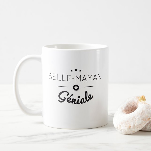 Taza De Café Belle maman geniale (Con donut)