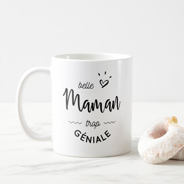 Taza De Café Belle maman trop geniale (Con donut)