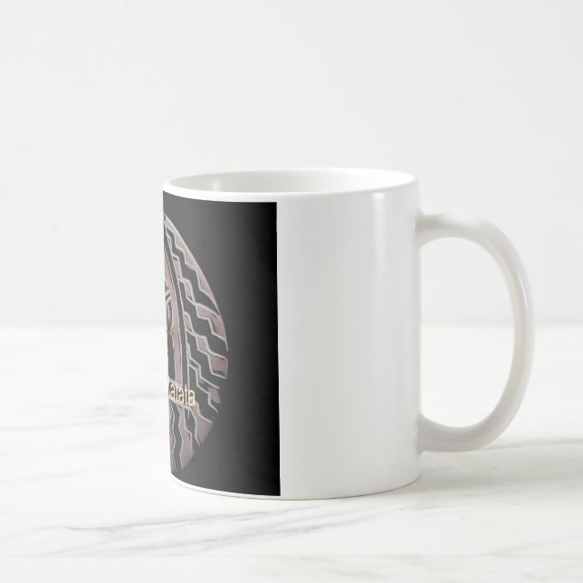 Taza De Café Belleza africana: el retrato tribal de Bongo Maasa (Derecha)