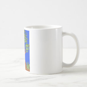 Taza De Café Belleza de Acacia en África: Serenidad Serengeti.