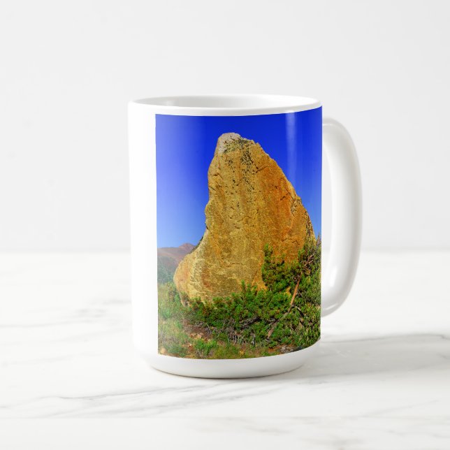 Taza De Café Belleza del arte de la naturaleza de la mugre de o (Anverso derecho)