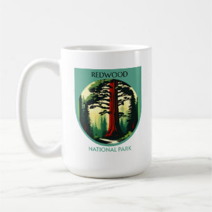 Taza De Café Belleza del Parque Nacional Redwood en California