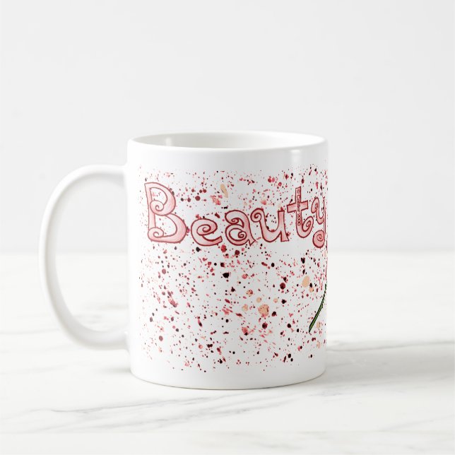 Taza De Café Belleza e Inteligencia (Izquierda)