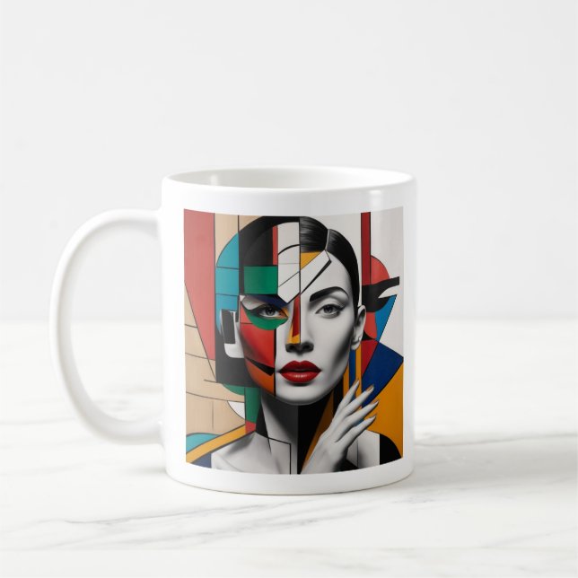 Taza De Café Belleza En El Arte (Izquierda)