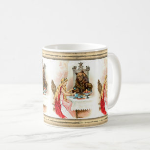 Taza De Café Belleza en Rosa y la Bestia 