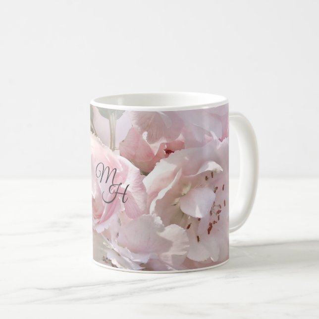 Taza De Café Belleza floral (Anverso derecho)