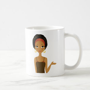 Taza De Café Belleza negra