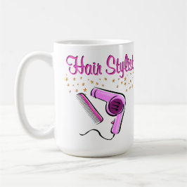 TAZA DE CAFÉ BELLEZA Y ESTILO DE PELO EXCELENTE