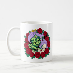 Taza De Café Belleza zombie durmiente