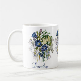 Taza De Café Bellflowers personalizado