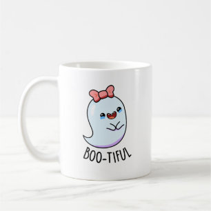 Taza De Café Bello Chiste Femenino Pun de Fantasma de Halloween