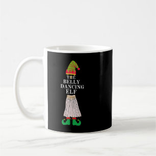Taza De Café Belly divertida bailando Navidades del grupo de co