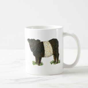 Taza De Café "Beltie" Galloway ceñido