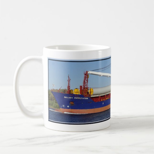 Taza De Café Beluga Mug de la expectativa (Izquierda)