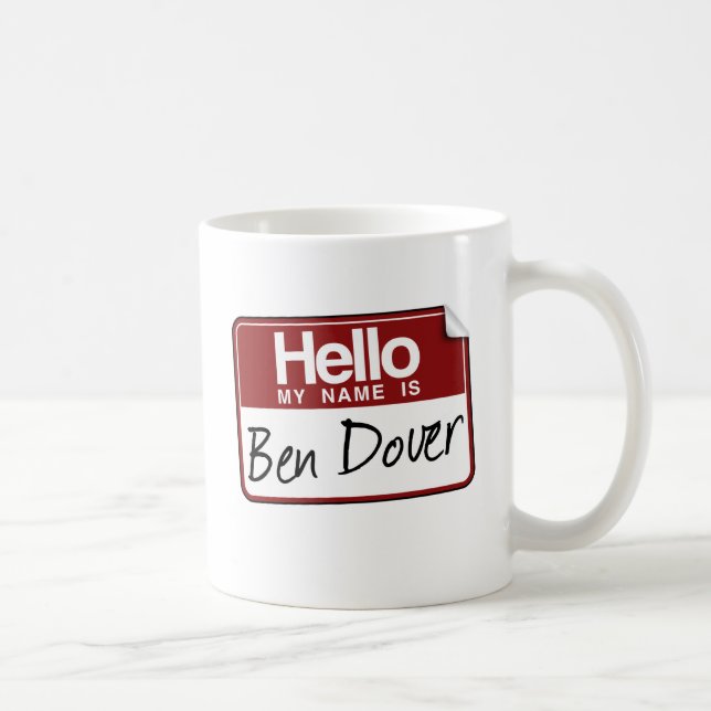 TAZA DE CAFÉ BEN DOVER (Derecha)