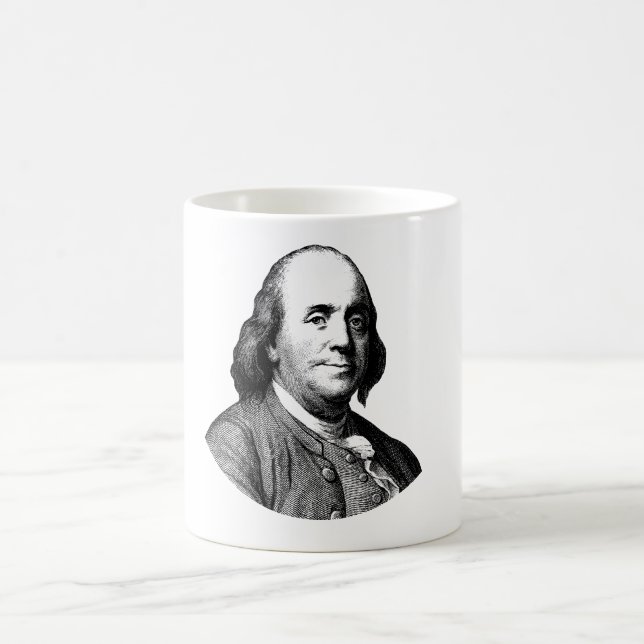 Taza De Café Ben Franklin (Centro)