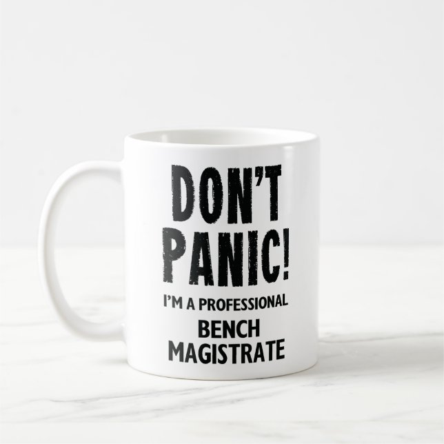 Taza De Café Bench Magistrate (Izquierda)