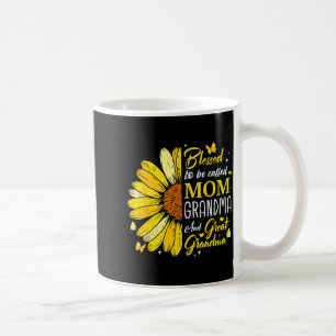 Taza De Café Bendecida por ser llamada mamá abuela bisabuela