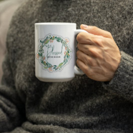 Taza De Café Bendecido Más Allá de Lo Medible - Fe