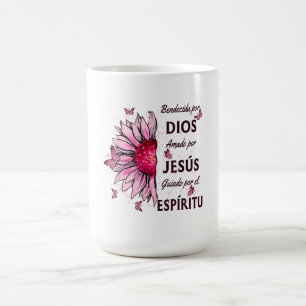 Taza De Café Bendecido por Dios Amado por Jesús