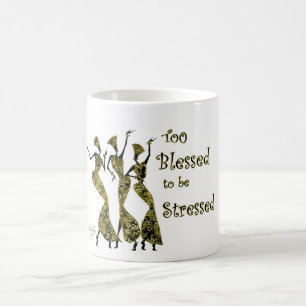 Taza De Café Bendecido también