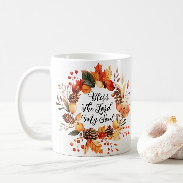 Taza De Café Bendición para el Señor Mug (Con donut)