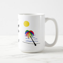 Taza De Café Bendiciones Coloridas Positivas