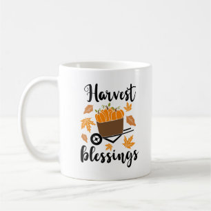 Taza De Café Bendiciones de la Cosecha Personalizadas